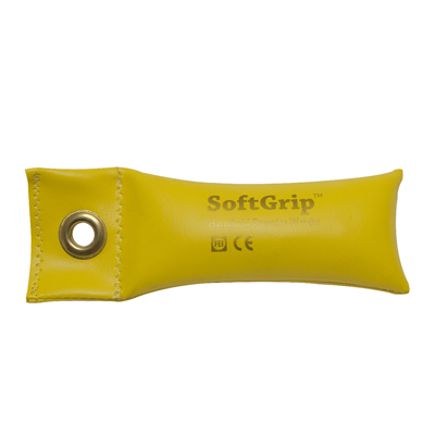 [10-0351-1] CanDo SoftGrip Hand Weight - 1 lb - Yellow