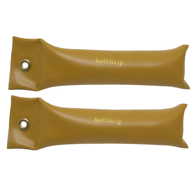 [10-0357-2] CanDo SoftGrip Hand Weight - 5 lb - Gold - pair