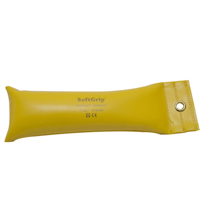 [10-0359-1] CanDo SoftGrip Hand Weight - 7 lb - Yellow