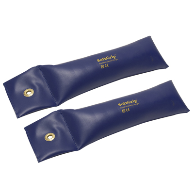 [10-0362-2] CanDo SoftGrip Hand Weight - 9 lb - Blue - pair