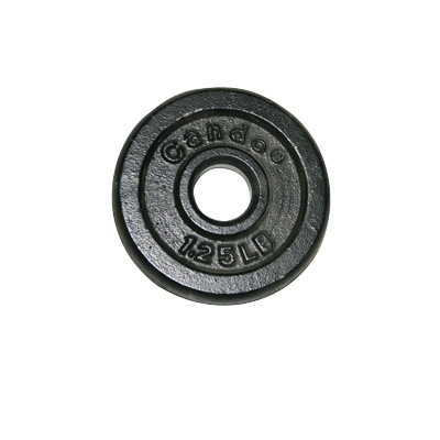 [10-0600] Iron Disc Weight Plate - 1.25 lb