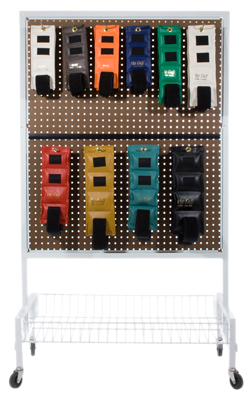 [10-2553] The Cuff Deluxe Ankle and Wrist Weight, 20 Piece Set with Rack (2 each: .25, .5, .75, 1, 1.5, 2, 2.5, 3, 4, 5 lb.)