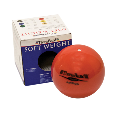 [10-3152] TheraBand Soft Weights ball - Red - 1.5 kg, 3.3 lb