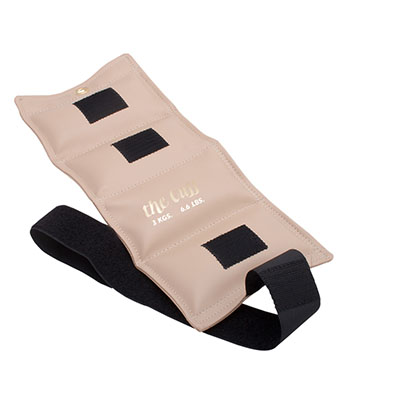 [10-3409] The Cuff Original Ankle and Wrist Weight - 3 Kg - Black