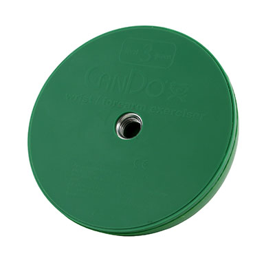 [10-2902] CanDo Wrist/Forearm Exerciser, Medium, Green, Ball Only