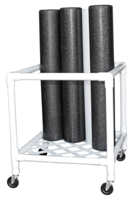 [30-2181] CanDo Foam Roller - Accessory - Upright Storage Rack - 24" W x 34" D x 30" H