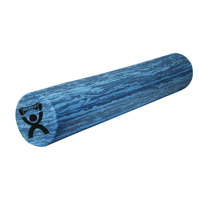[30-2200] CanDo Foam Roller - Blue EVA Foam - Extra Firm - 6" x 36" - Round