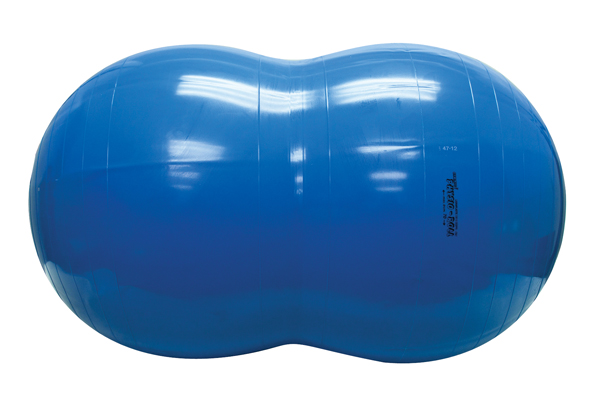 [30-1723] PhysioGymnic Inflatable Exercise Roll - Blue - 28&quot; (70 cm)