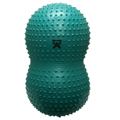 [30-1737] CanDo Inflatable Exercise Sensi-Saddle Roll - Green - 24" Dia x 43" L (60 cm Dia x 110 cm L)