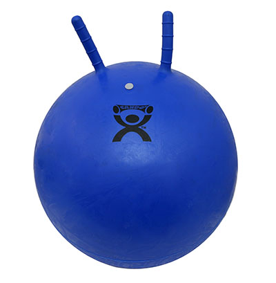 [30-1828] CanDo Inflatable Exercise Jump Ball - Blue - 22" (55 cm)