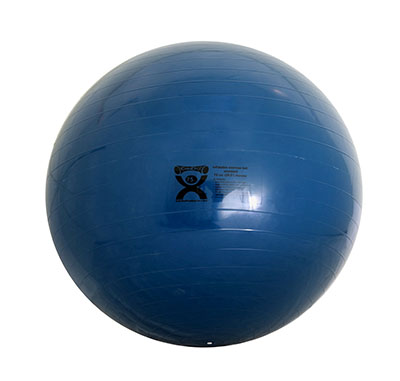 [30-1874] CanDo Inflatable Ball, Blue, 75cm (29.5in)
