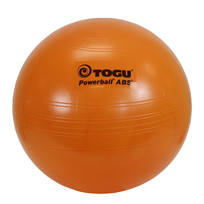 [30-4001] Togu Powerball ABS, 55 cm (22 in), orange