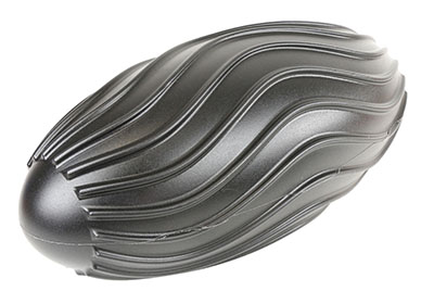 [30-4440BLK] Pendell Elliptical Roll Wave - 18" x 8" - Black