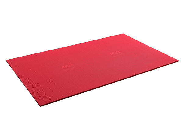 [32-1234R] Airex Exercise Mat, Atlas, 79" x 49" x 0.6", Red
