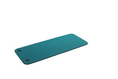 [32-1248A-EYE-20] Airex Exercise Mat, Fitline 140, 55" x 24" x 0.4", Aqua, Eyelets, Case of 20