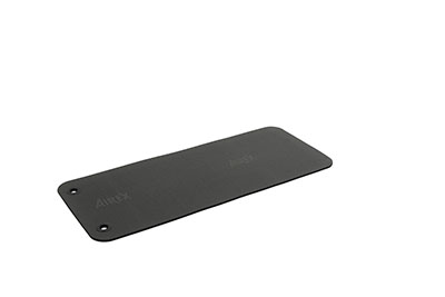 [32-1248C-EYE] Airex Exercise Mat, Fitline 140, 55" x 24" x 0.4", Charcoal, Eyelets
