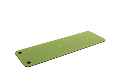 [32-1248LIM-EYE-20] Airex Exercise Mat, Fitline 140, 55" x 24" x 0.4", Lime, Eyelets, Case of 20