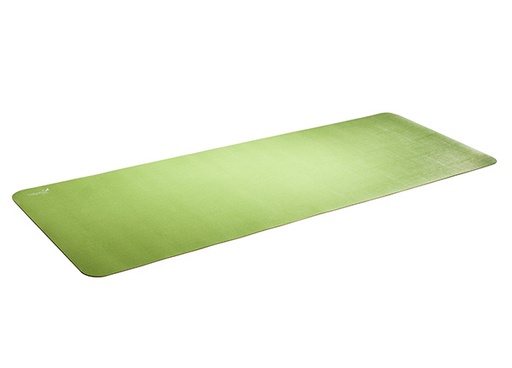 [32-1281-9] Airex Exercise Mat, Calyana Prime Earth, Double-Sided, 73" x 26" x 0.2", Lime Green/Nut Brown, Case of 9