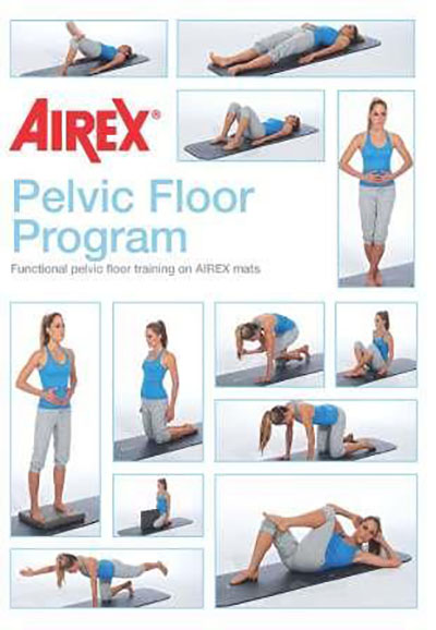 [32-1290] Airex Mat Accessory, Pelvic Training DVD (English), 36 mins