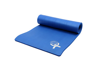 [32-1401B] CanDo Sup-R Mat, Mercury, 48" x 24" x 0.4", blue