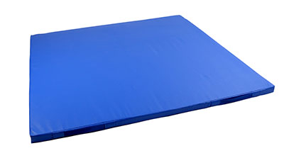 [38-0305] CanDo Mat with Handle - Non Folding - 2" PU Foam with Cover - 4' x 4' - Specify Color