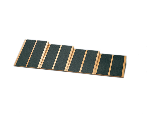 [10-1183] Incline Board - fixed-level Wooden - 4 Boards: 15, 20, 25, 30 Degree Elevation - 16.25" x 15" Surface