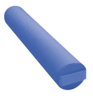 [50-1215] Roll Pillow - with removable cotton/poly cover, 19" L x 5" W