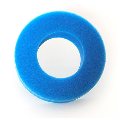 [50-2261] Single Ring Cushion 9" X 4.5" X 2", Case of 36