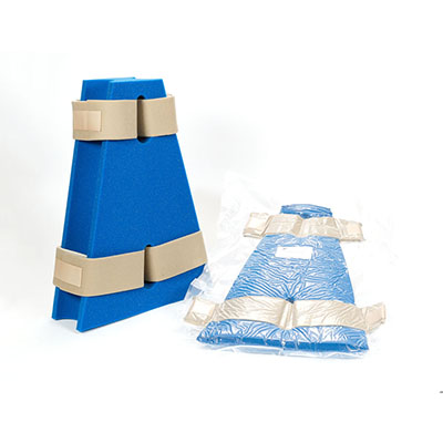 [50-2266] Leg Abduction Pillow Small 18" X 6" X 12", Case of 6