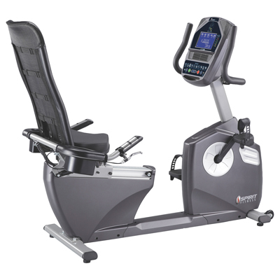 [10-6071] Spirit, XBR95 Recumbent Bike, 57" x 30" x 50"