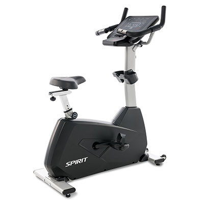 [10-6076] Spirit, CU800 Upright Bike, 42" x 21" x 53"