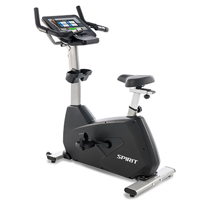 [10-6076ENT] Spirit, CU800ENT Upright Bike, 78" x 28" x 67"