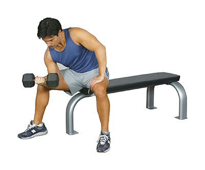 [10-7128] Inflight Fitness, Flat Bench