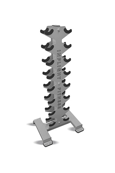 [10-7141] Inflight Fitness, 8-Pair Vertical Dumbbell Rack