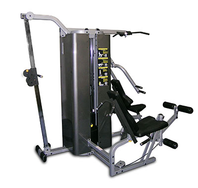 [10-7158] Inflight Fitness, Vanguard Training System, Three Stacks, Four Stations, Cable Column Option, Full Shrouds