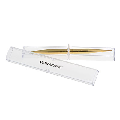 [14-1440] AFH Massage Stick, Gold Plated, w/box, Very-Fine