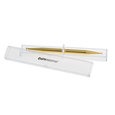 [14-1442] AFH Massage Stick, Gold Plated, w/box, Medium