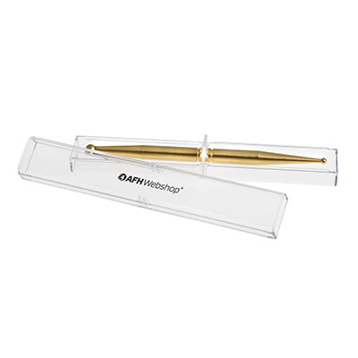 [14-1443] AFH Massage Stick, Gold Plated, w/Box, Large