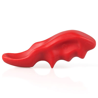 [14-1460R] AFH thumb saver massager, red