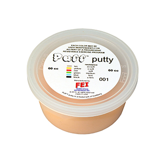 [10-1400] Puff LiTE Exercise Putty - xx-soft - tan - 60cc