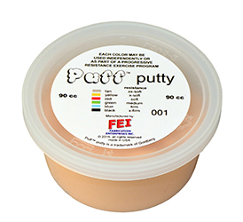 [10-1410] Puff LiTE Exercise Putty - xx-soft - tan - 90cc