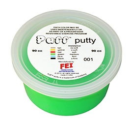 [10-1413] Puff LiTE Exercise Putty - medium - green - 90cc