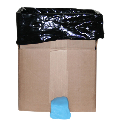 [10-2664] CanDo Antimicrobial Theraputty Exercise Material - 50 lb - Blue - Firm