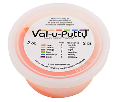 [10-3902] Val-u-Putty Exercise Putty - Orange (soft) - 2 oz