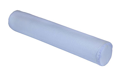 [50-1210-25] Roll Pillow - with removable cotton/poly cover, 19" L x 3.5" W, 25-pack