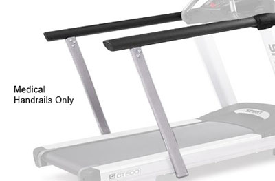 [10-6072H] Medical Handrails Accessory for Spirit CT800 Treadmill
