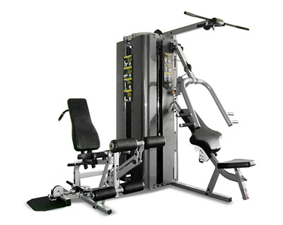 [10-7155] Inflight Fitness, Vanguard Training System, Two Stacks, Three Stations, Full Shrouds