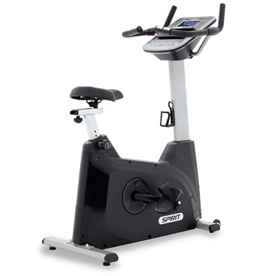 [10-7255] Spirit, XBU55 Upright Bike, 43" x 22" x 54"