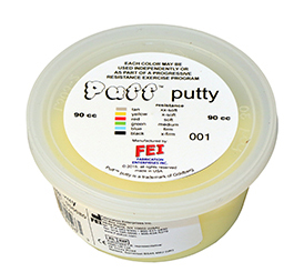 [10-1411] Puff LiTE Exercise Putty - x-soft - yellow - 90cc