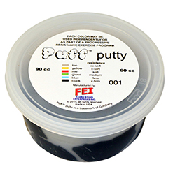 [10-1415] Puff LiTE Exercise Putty - x-firm - black - 90cc